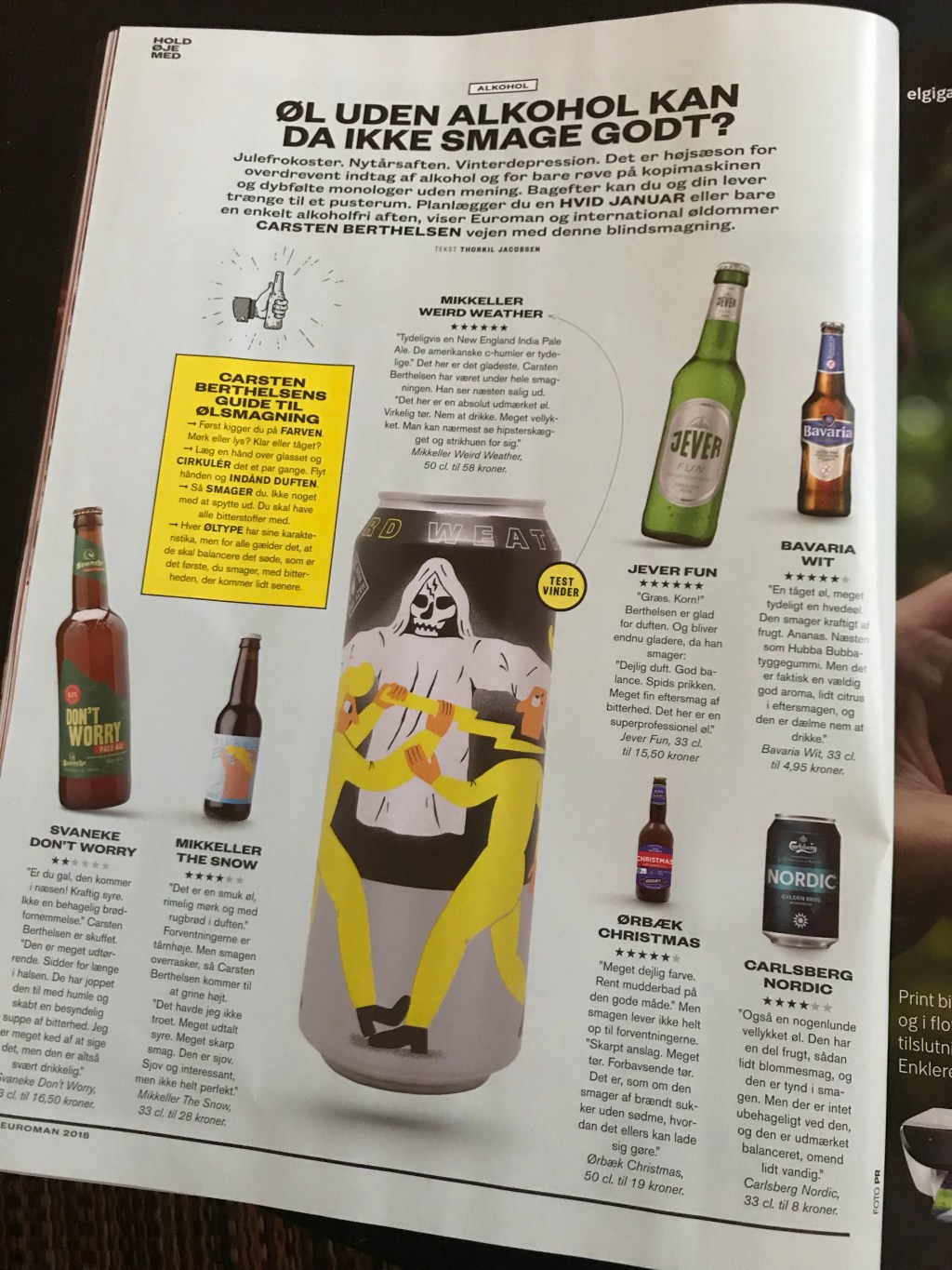 Hver 2 øl skal være&nbsp;alkoholfri!
